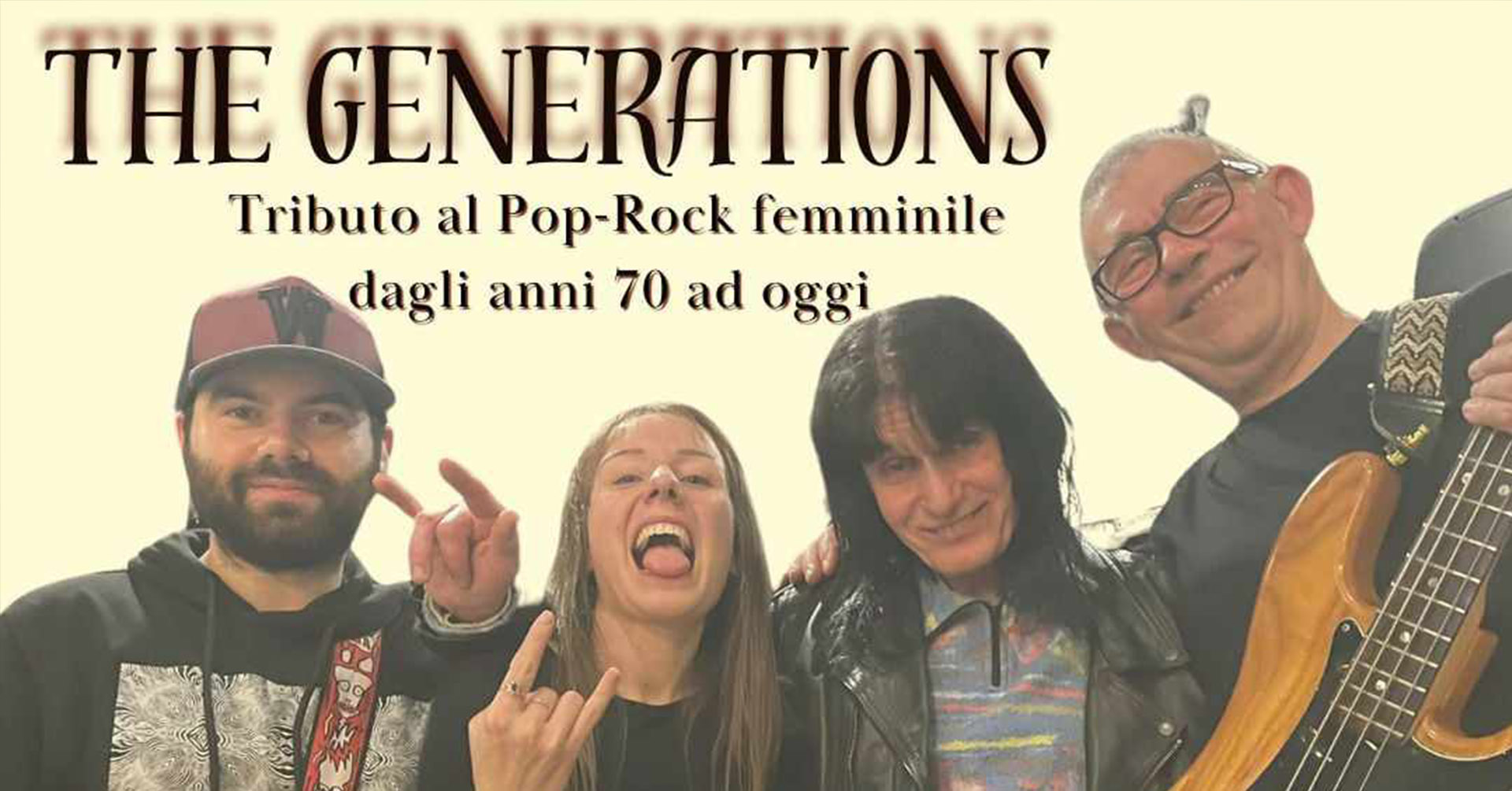 Rock al femminile con i The generation